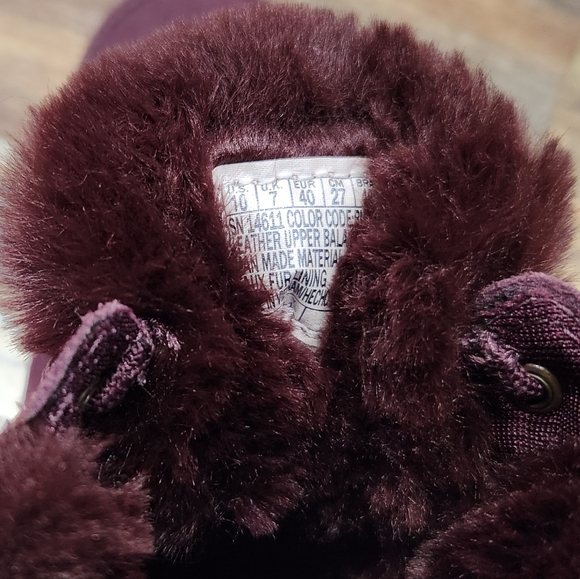 Skechers Burgundy On-The-Go Ankle Boots - Picture 5 of 7